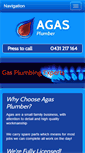 Mobile Screenshot of agasplumber.com.au